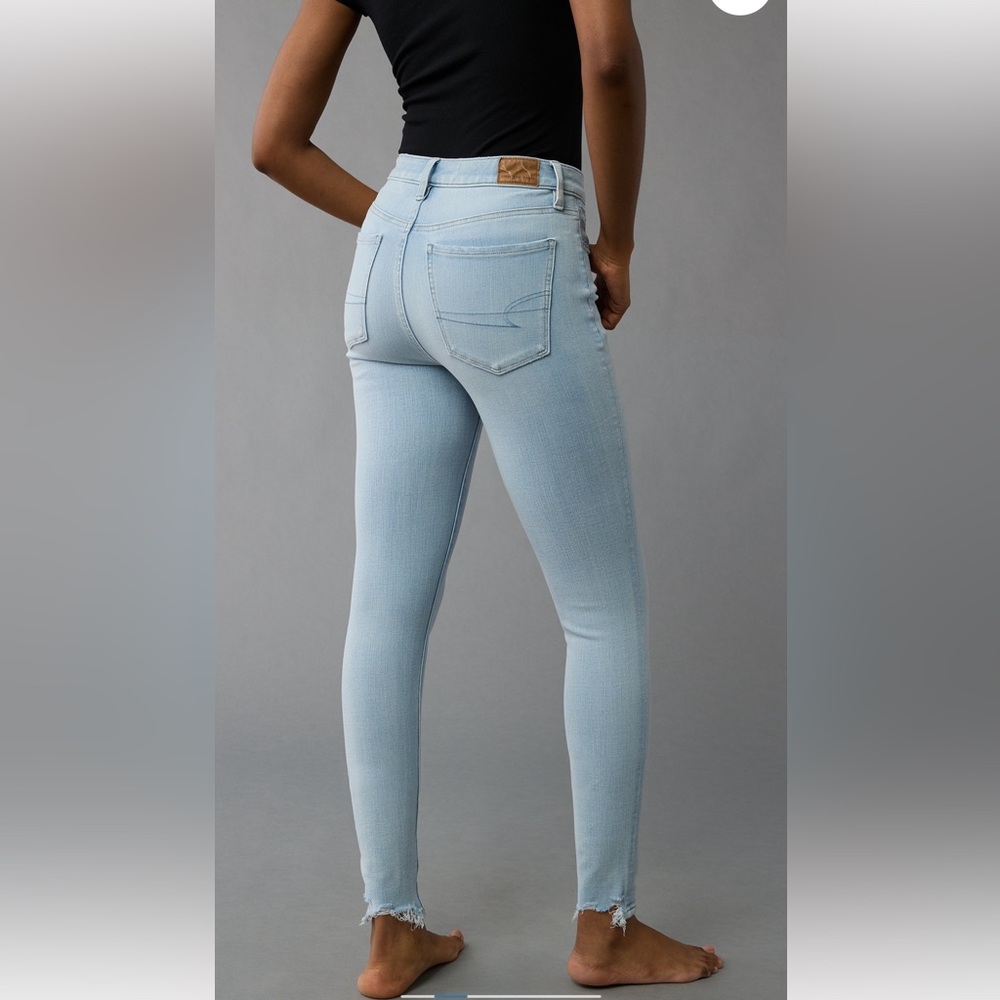 NWT American Eagle Super High Waisted Dream Stretch - Picture 2 of 3